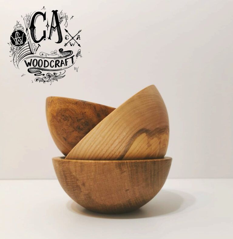 Wooden bowl, Wooden snack bowl