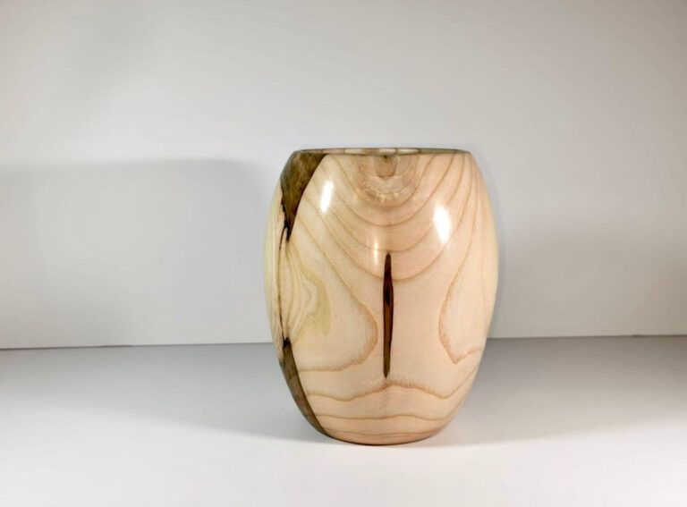 English Ash Decorative Vase - Image 8