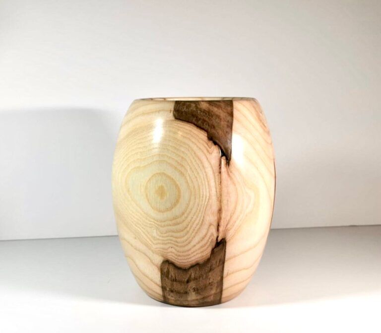 English Ash Decorative Vase - Image 11