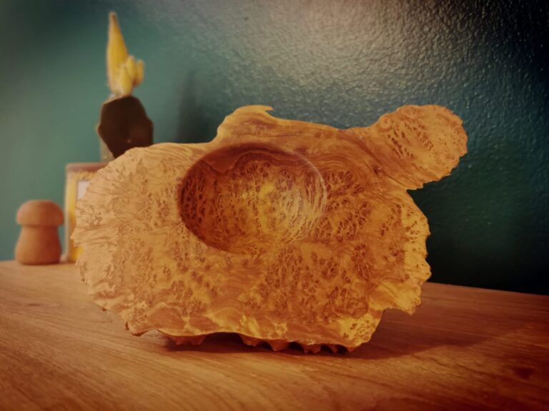 Red Mallee Burl Decorative Change Dish - Image 5