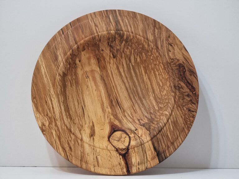 Spalted Beach serving Platter/Bowl - Image 4