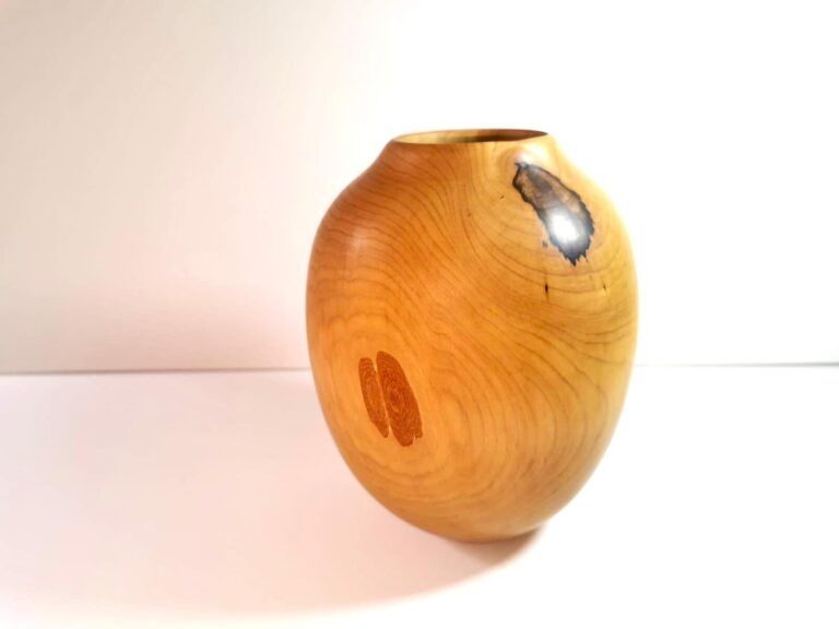 Bird Cherry Decorative Vase - Image 4