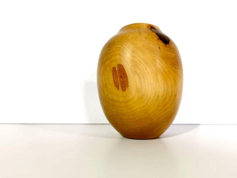 Bird Cherry Decorative Vase - Image 3