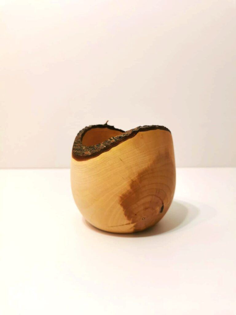 Natural Edge Hackberry Bowl