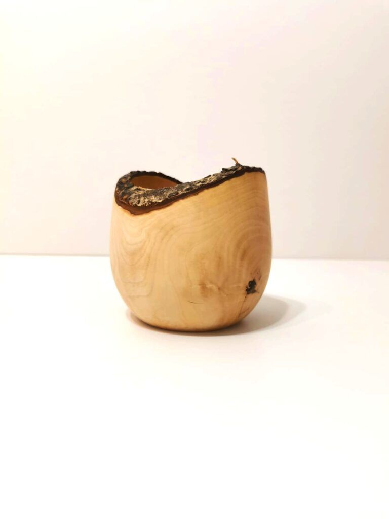 Natural Edge Hackberry Bowl - Image 3