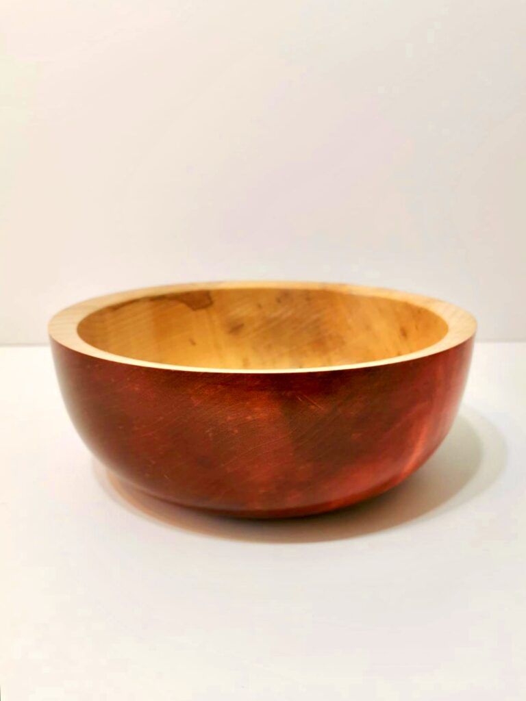 Red Sycamore Fruit Bowl