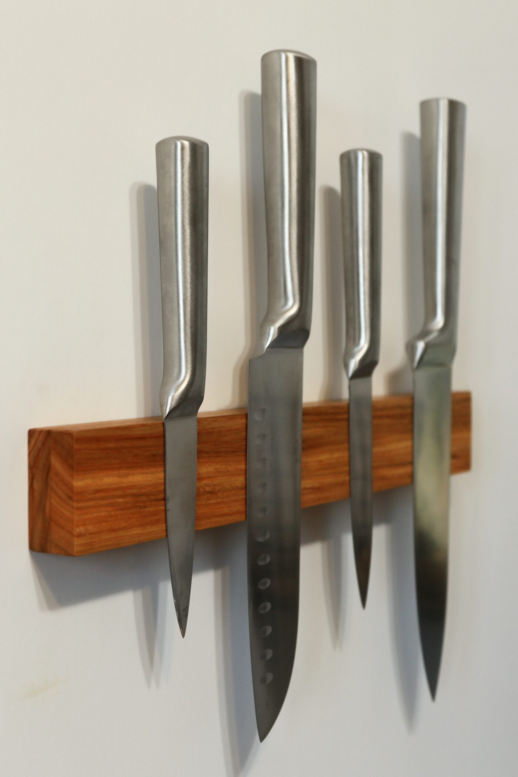 canarywood Wooden Magnetic Knife Rack c a woodcraft handmade gift
