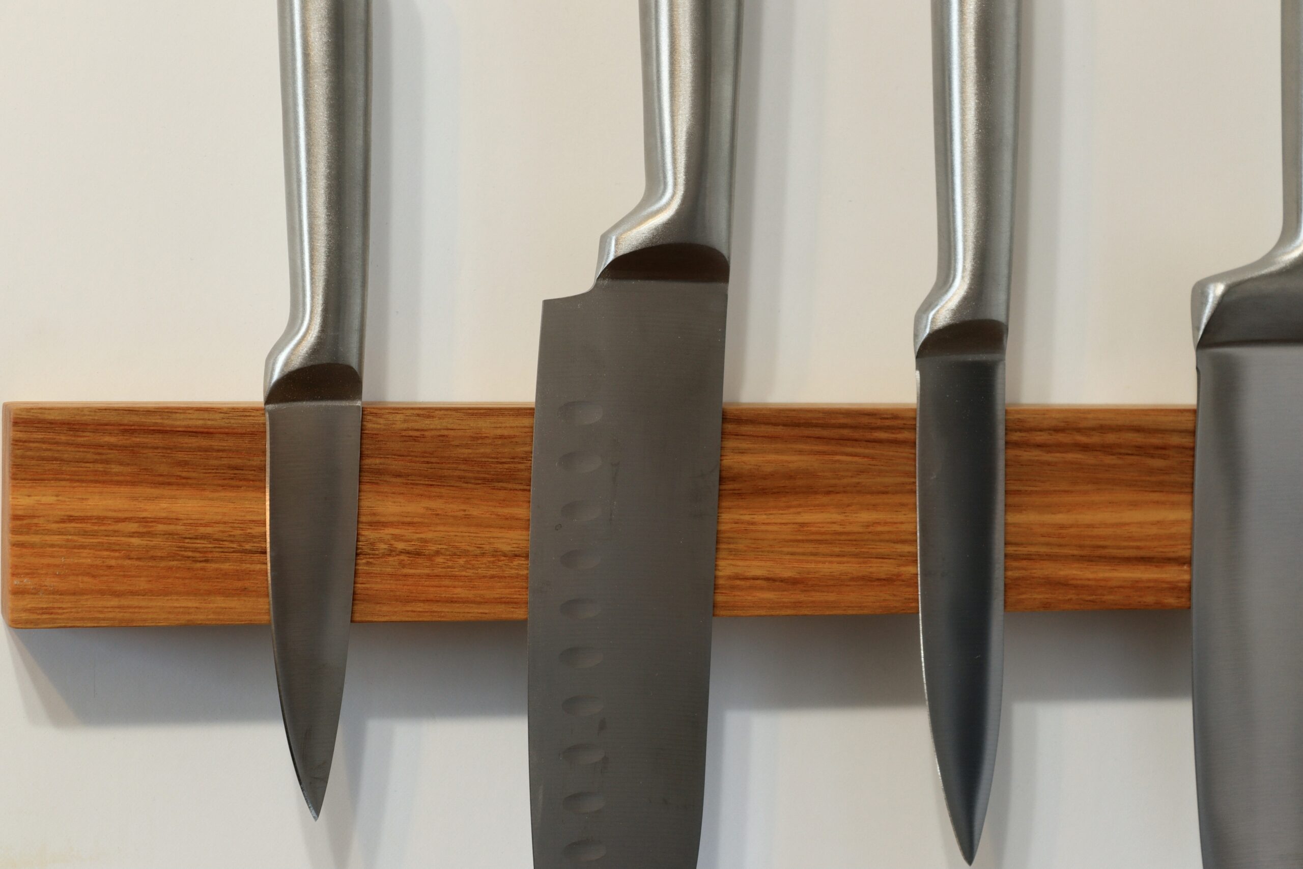 canarywood Wooden Magnetic Knife Rack c a woodcraft handmade gift
